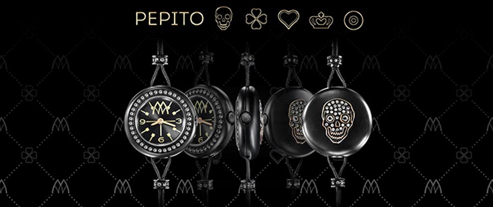 Novedad Relojes Pepito, reloj y pulsera en una sola pieza